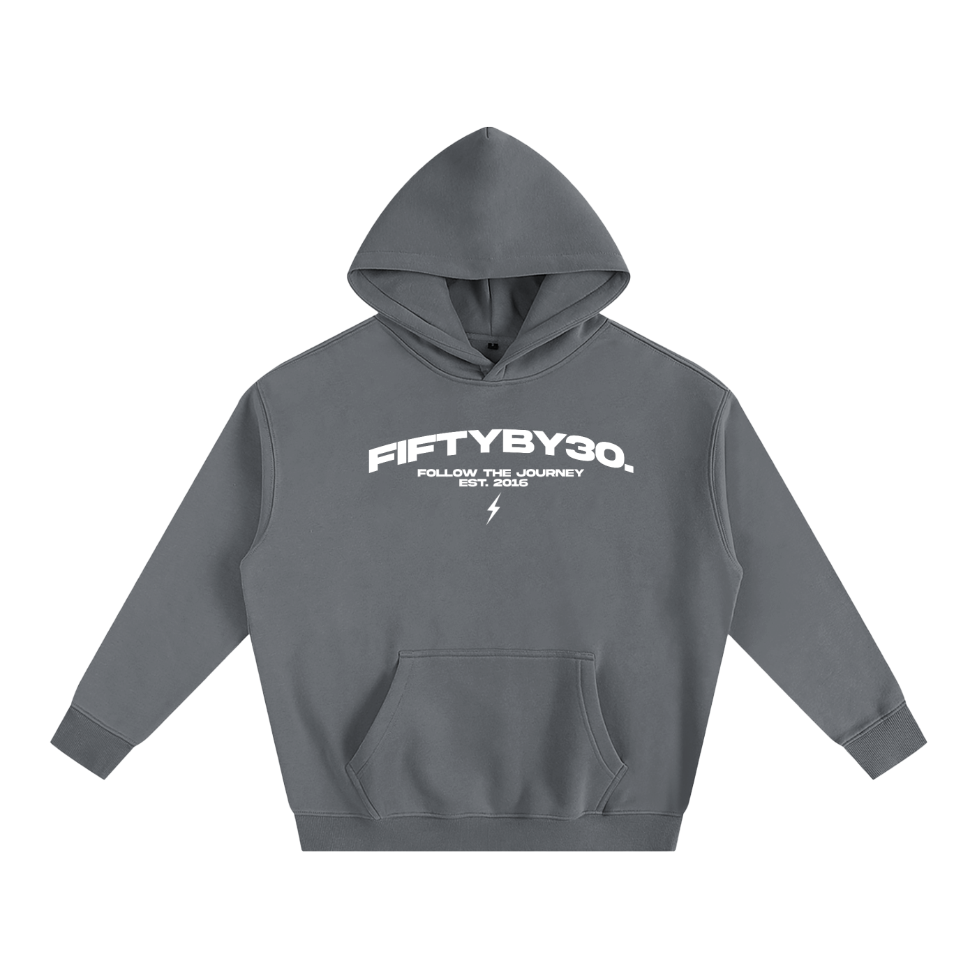 FIFTYBY30 Oversized Fleeced Hoodie