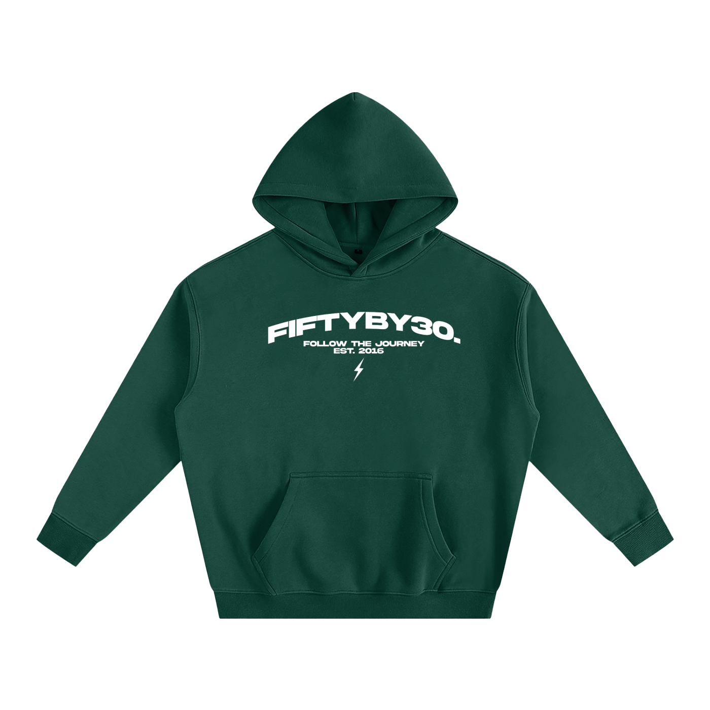 FIFTYBY30 Oversized Fleeced Hoodie