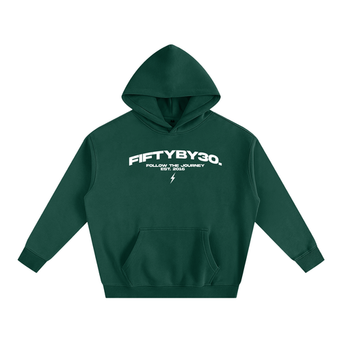 FIFTYBY30 Oversized Fleeced Hoodie