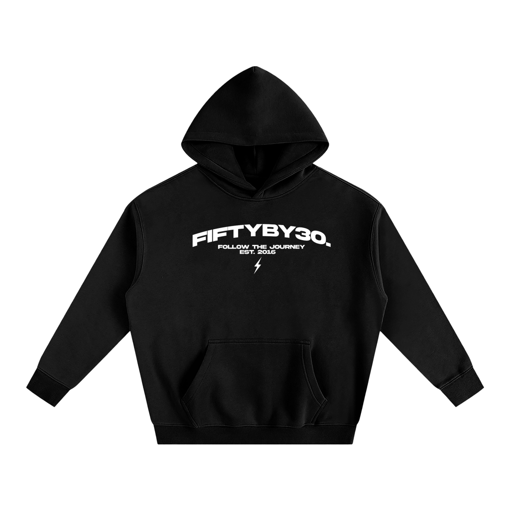 FIFTYBY30 Oversized Fleeced Hoodie