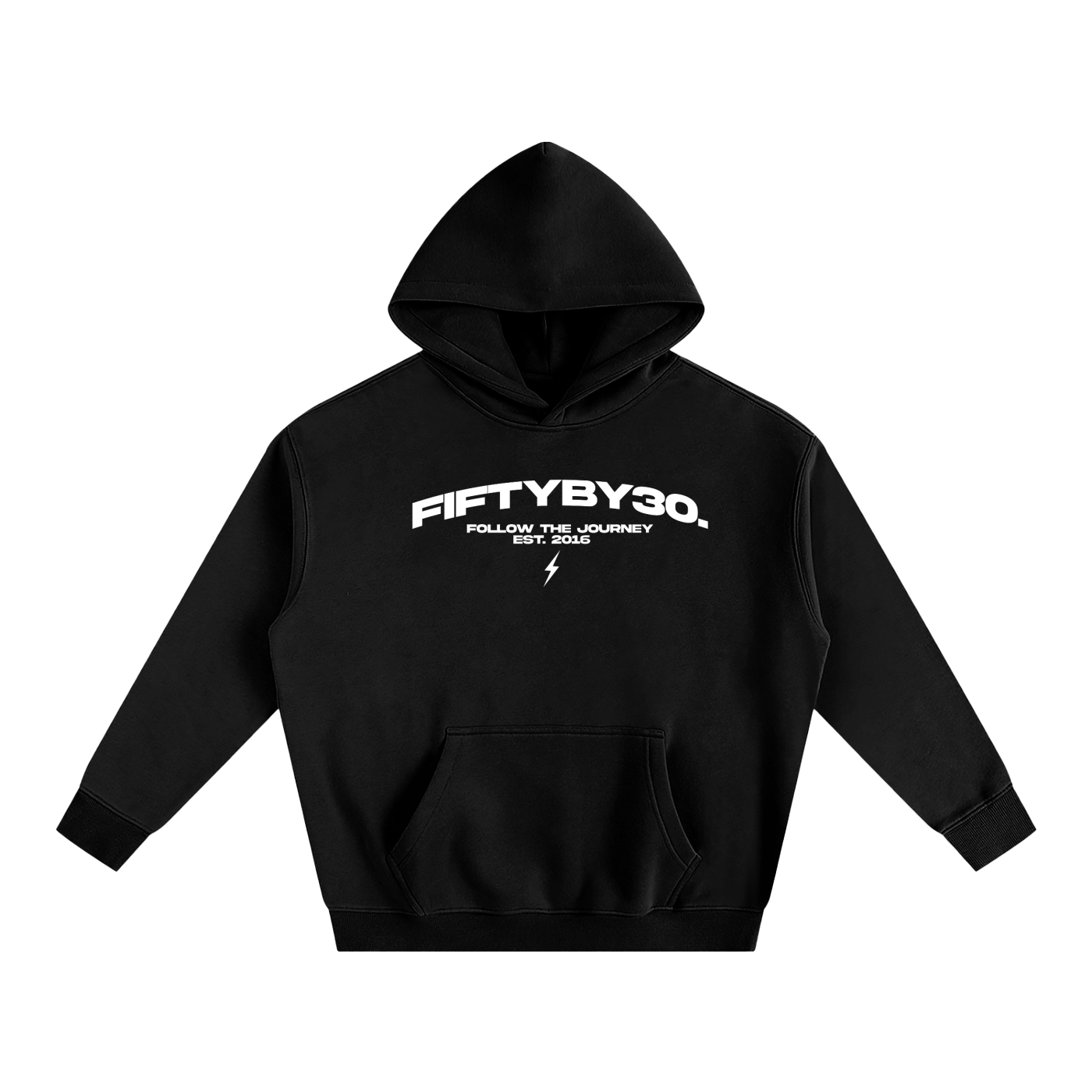 FIFTYBY30 Oversized Fleeced Hoodie