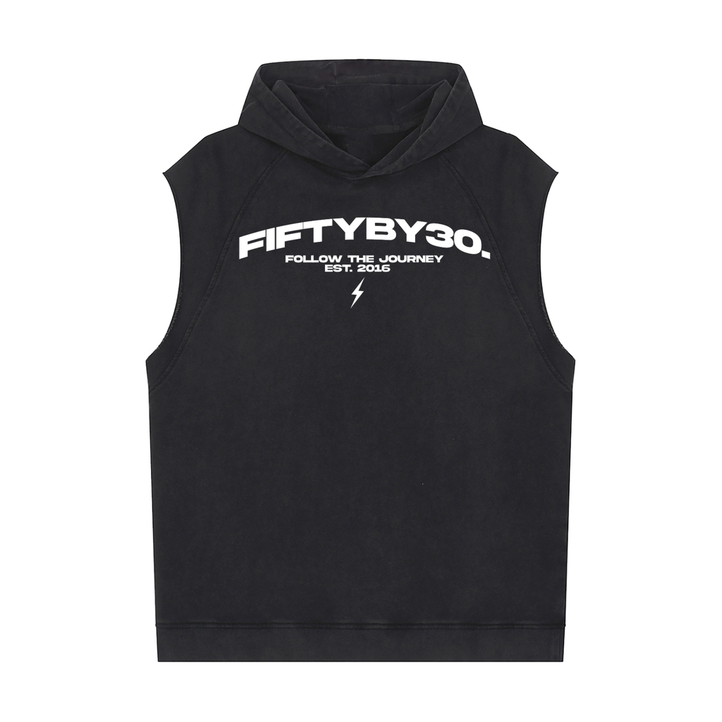 FIFTYBY30 Sleeveless Hoodie
